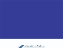 Tablet Screenshot of frontiervalve.com